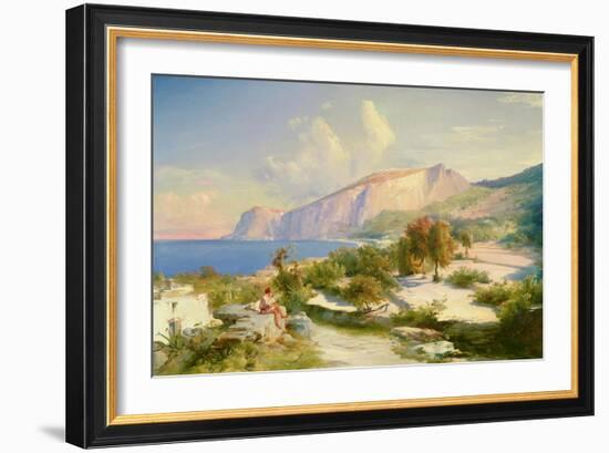 The Marina Grande, Capri, circa 1829-Karl Blechen-Framed Giclee Print