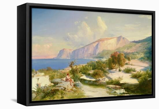 The Marina Grande, Capri, circa 1829-Karl Blechen-Framed Premier Image Canvas