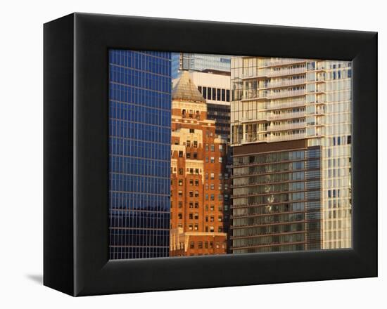 The Marine Building and Other Tall Buildings in Downtown Vancouver, Vancouver, British Columbia, Ca-Martin Child-Framed Premier Image Canvas