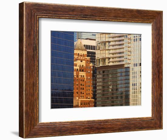 The Marine Building and Other Tall Buildings in Downtown Vancouver, Vancouver, British Columbia, Ca-Martin Child-Framed Premium Photographic Print