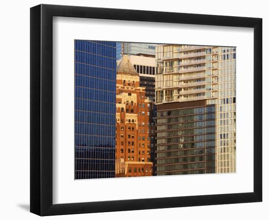 The Marine Building and Other Tall Buildings in Downtown Vancouver, Vancouver, British Columbia, Ca-Martin Child-Framed Premium Photographic Print