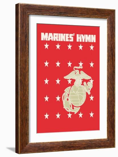 The Marines' Hymn-null-Framed Art Print