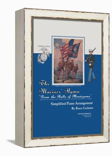 The Marines' Hymn-L.a. Shafer-Framed Stretched Canvas