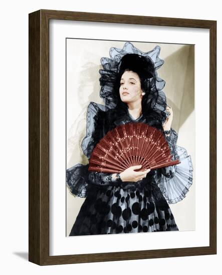 The Mark of Zorro, Linda Darnell, 1940-null-Framed Photo