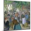 The Market, 1885-Camille Pissarro-Mounted Giclee Print