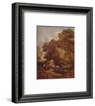 'The Market Cart', 1786, (c1915)-Thomas Gainsborough-Framed Giclee Print