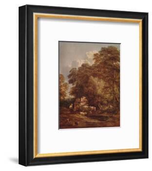 'The Market Cart', 1786, (c1915)-Thomas Gainsborough-Framed Giclee Print