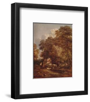 'The Market Cart', 1786, (c1915)-Thomas Gainsborough-Framed Giclee Print