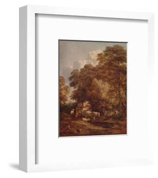 'The Market Cart', 1786, (c1915)-Thomas Gainsborough-Framed Giclee Print