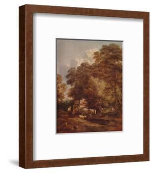 'The Market Cart', 1786, (c1915)-Thomas Gainsborough-Framed Giclee Print