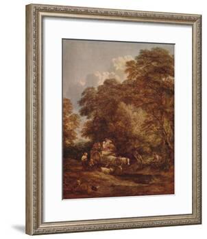 'The Market Cart', 1786, (c1915)-Thomas Gainsborough-Framed Giclee Print