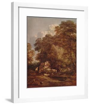 'The Market Cart', 1786, (c1915)-Thomas Gainsborough-Framed Giclee Print