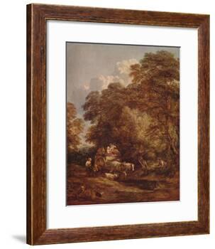 'The Market Cart', 1786, (c1915)-Thomas Gainsborough-Framed Giclee Print