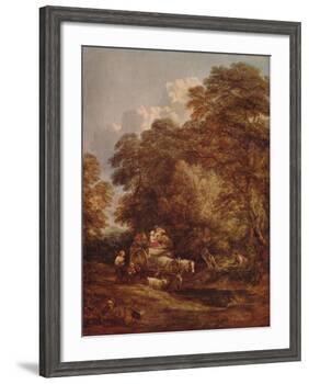 'The Market Cart', 1786, (c1915)-Thomas Gainsborough-Framed Giclee Print