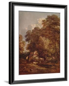 'The Market Cart', 1786, (c1915)-Thomas Gainsborough-Framed Giclee Print