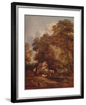 'The Market Cart', 1786, (c1915)-Thomas Gainsborough-Framed Giclee Print