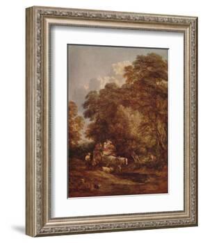 'The Market Cart', 1786, (c1915)-Thomas Gainsborough-Framed Giclee Print