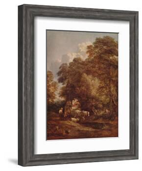 'The Market Cart', 1786, (c1915)-Thomas Gainsborough-Framed Giclee Print