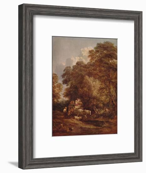 'The Market Cart', 1786, (c1915)-Thomas Gainsborough-Framed Giclee Print