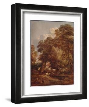 'The Market Cart', 1786, (c1915)-Thomas Gainsborough-Framed Giclee Print
