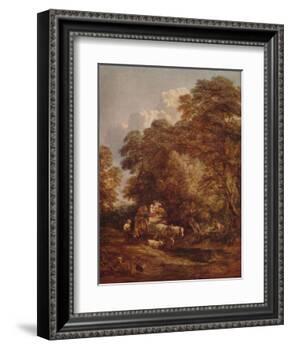 'The Market Cart', 1786, (c1915)-Thomas Gainsborough-Framed Giclee Print