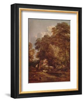'The Market Cart', 1786, (c1915)-Thomas Gainsborough-Framed Giclee Print