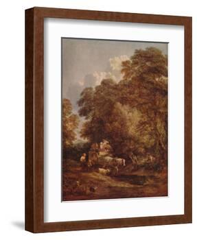 'The Market Cart', 1786, (c1915)-Thomas Gainsborough-Framed Giclee Print