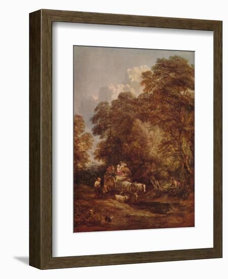 'The Market Cart', 1786, (c1915)-Thomas Gainsborough-Framed Giclee Print