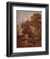 'The Market Cart', 1786, (c1915)-Thomas Gainsborough-Framed Giclee Print