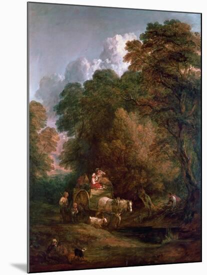 The Market Cart, 1786-Thomas Gainsborough-Mounted Giclee Print