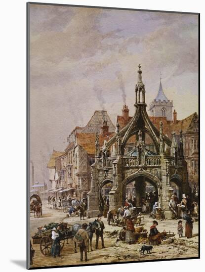 The Market Cross, Salisbury-Louise J. Rayner-Mounted Giclee Print