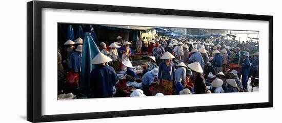 The Market, Hoi Han (Hoi An), Vietnam, Indochina, Southeast Asia, Asia-Bruno Morandi-Framed Photographic Print
