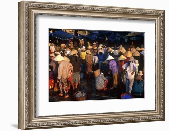 The Market, Hoi Han (Hoi An), Vietnam, Indochina, Southeast Asia, Asia-Bruno Morandi-Framed Photographic Print