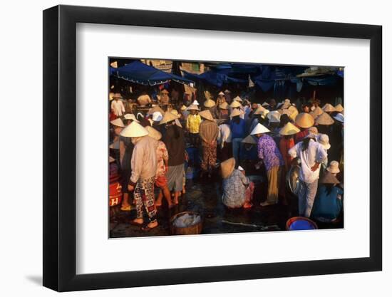 The Market, Hoi Han (Hoi An), Vietnam, Indochina, Southeast Asia, Asia-Bruno Morandi-Framed Photographic Print