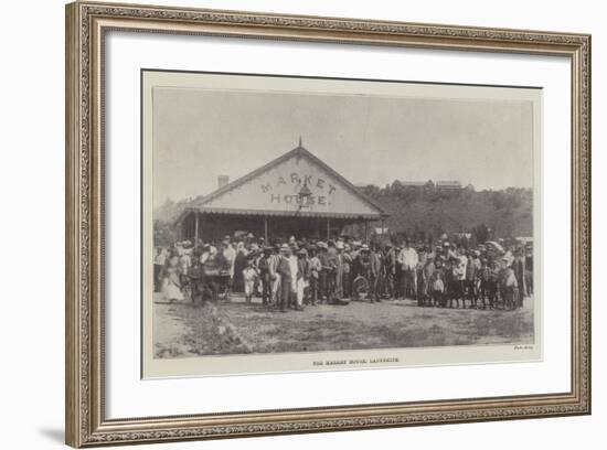 The Market House, Ladysmith-null-Framed Giclee Print