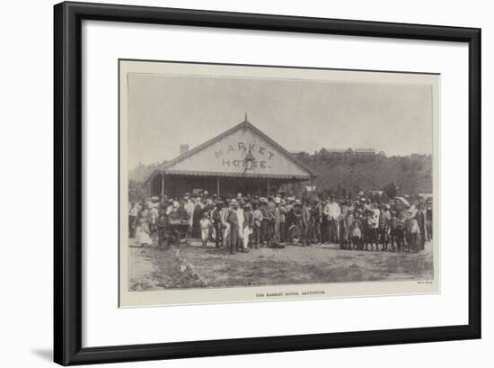 The Market House, Ladysmith-null-Framed Giclee Print