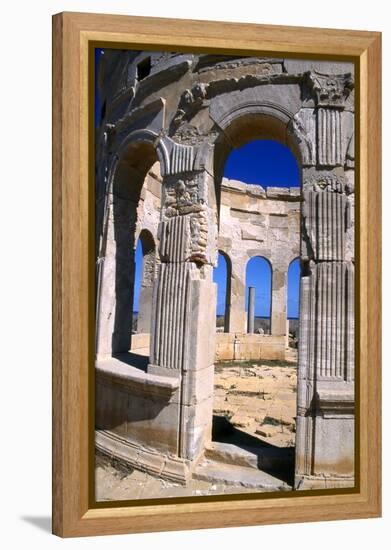 The Market, Leptis Magna, Libya, C3rd Century Ad-Vivienne Sharp-Framed Premier Image Canvas