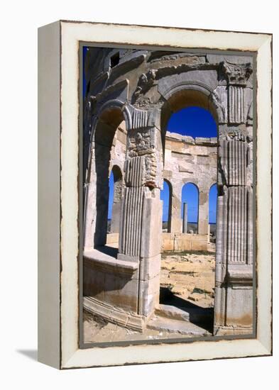 The Market, Leptis Magna, Libya, C3rd Century Ad-Vivienne Sharp-Framed Premier Image Canvas