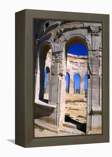 The Market, Leptis Magna, Libya, C3rd Century Ad-Vivienne Sharp-Framed Premier Image Canvas