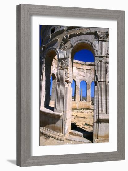 The Market, Leptis Magna, Libya, C3rd Century Ad-Vivienne Sharp-Framed Photographic Print