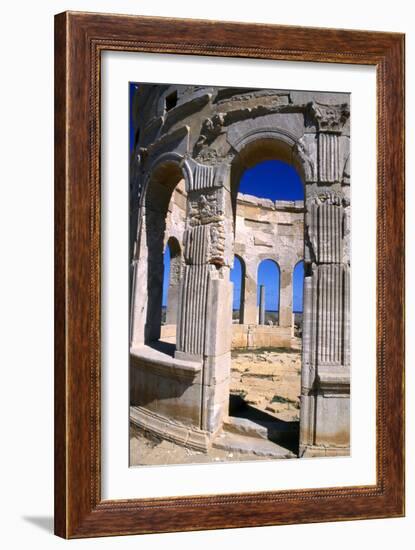 The Market, Leptis Magna, Libya, C3rd Century Ad-Vivienne Sharp-Framed Photographic Print