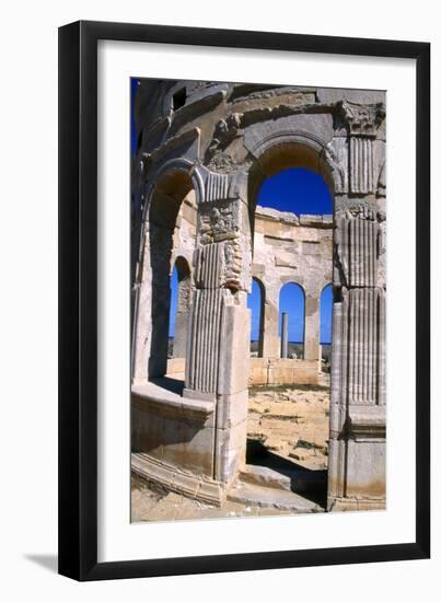 The Market, Leptis Magna, Libya, C3rd Century Ad-Vivienne Sharp-Framed Photographic Print