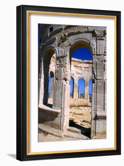 The Market, Leptis Magna, Libya, C3rd Century Ad-Vivienne Sharp-Framed Photographic Print