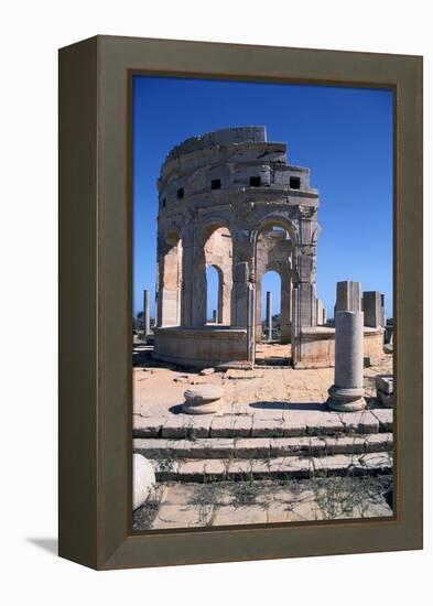 The Market, Leptis Magna, Libya-Vivienne Sharp-Framed Premier Image Canvas