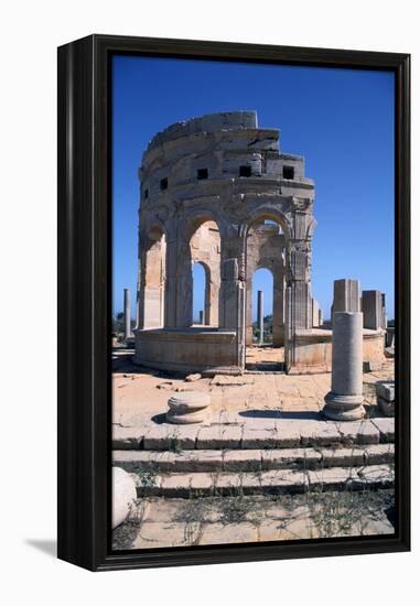 The Market, Leptis Magna, Libya-Vivienne Sharp-Framed Premier Image Canvas