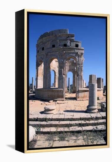 The Market, Leptis Magna, Libya-Vivienne Sharp-Framed Premier Image Canvas
