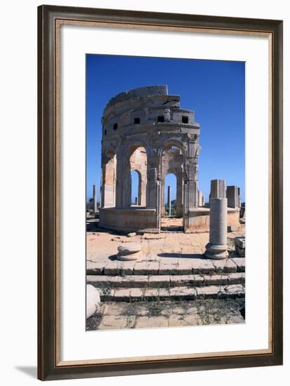 The Market, Leptis Magna, Libya-Vivienne Sharp-Framed Photographic Print