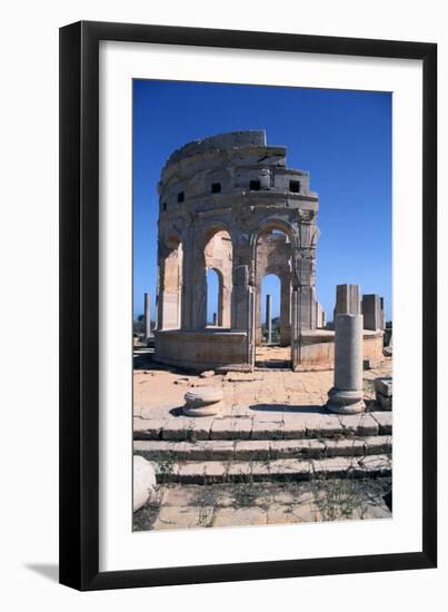 The Market, Leptis Magna, Libya-Vivienne Sharp-Framed Photographic Print