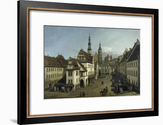 The Market Place, Pirna, 1753-54-Bernardo Strozzi-Framed Giclee Print