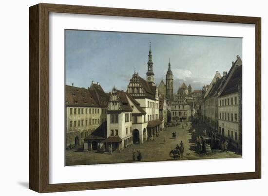 The Market Place, Pirna, 1753-54-Bernardo Strozzi-Framed Giclee Print